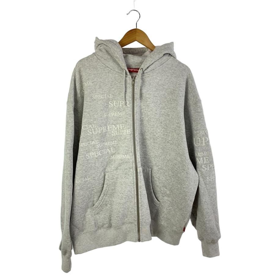 Supreme◇ジップパーカー/XXL/コットン/GRY : セカンドストリートYahoo