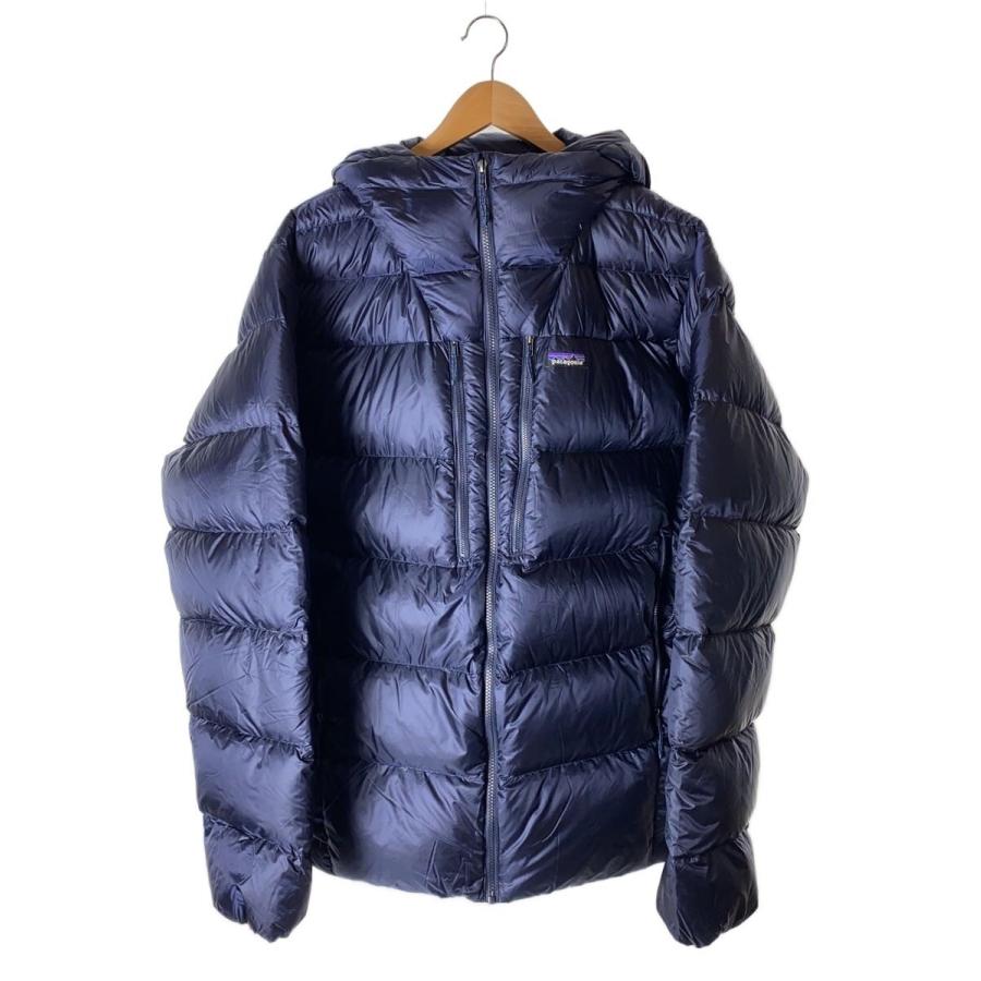 patagonia◇ダウンジャケット/XXL/ナイロン/NVY/85500FA25 : セカンド