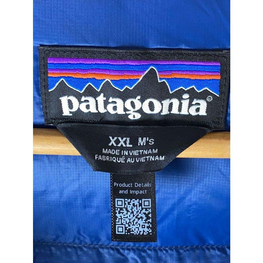 patagonia◇ダウンジャケット/XXL/ナイロン/NVY/85500FA25 : セカンド