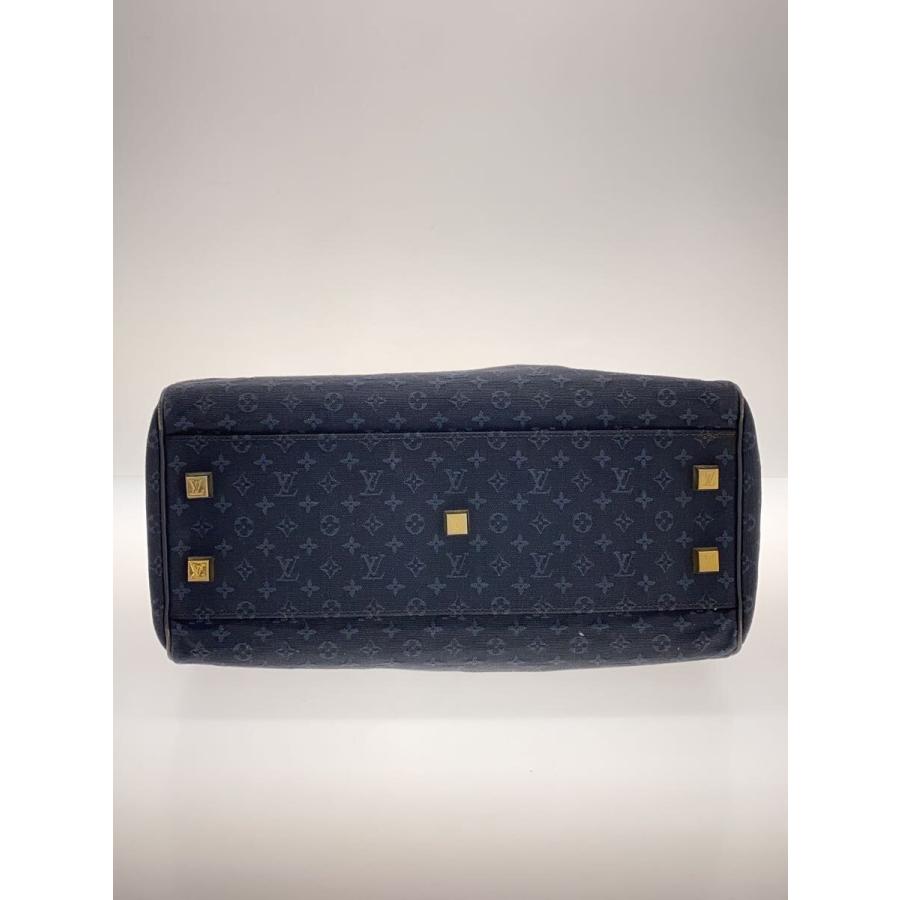 LOUIS VUITTON◇ジョセフィーヌPM_モノグラム・ミニ_BLU/キャンバス