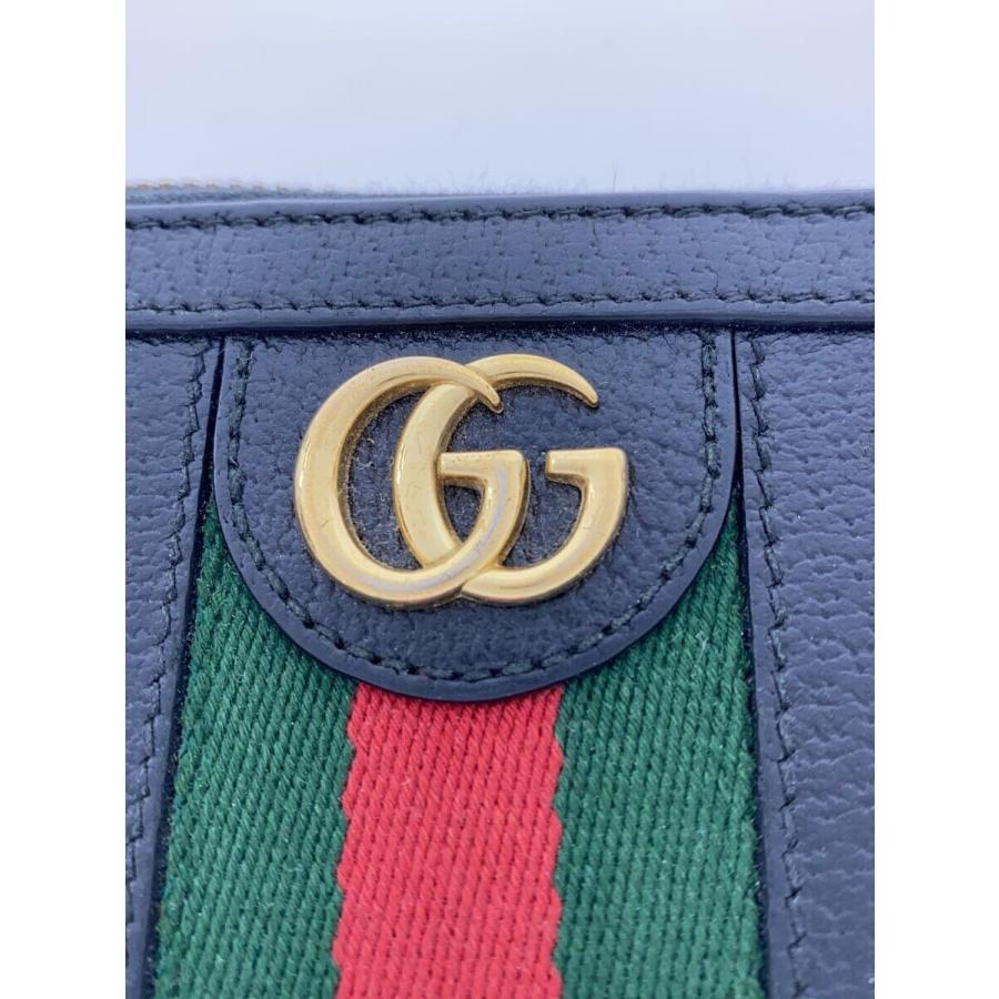 GUCCI◇長財布/レザー/BLK/メンズ/523154 2184 : セカンドストリート