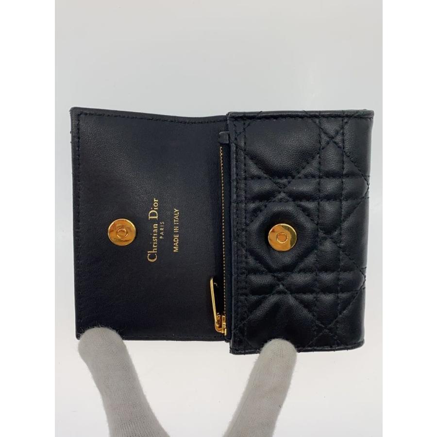 Christian Dior◇Jolie Glycine/コンパクトウォレット/2つ折り財布