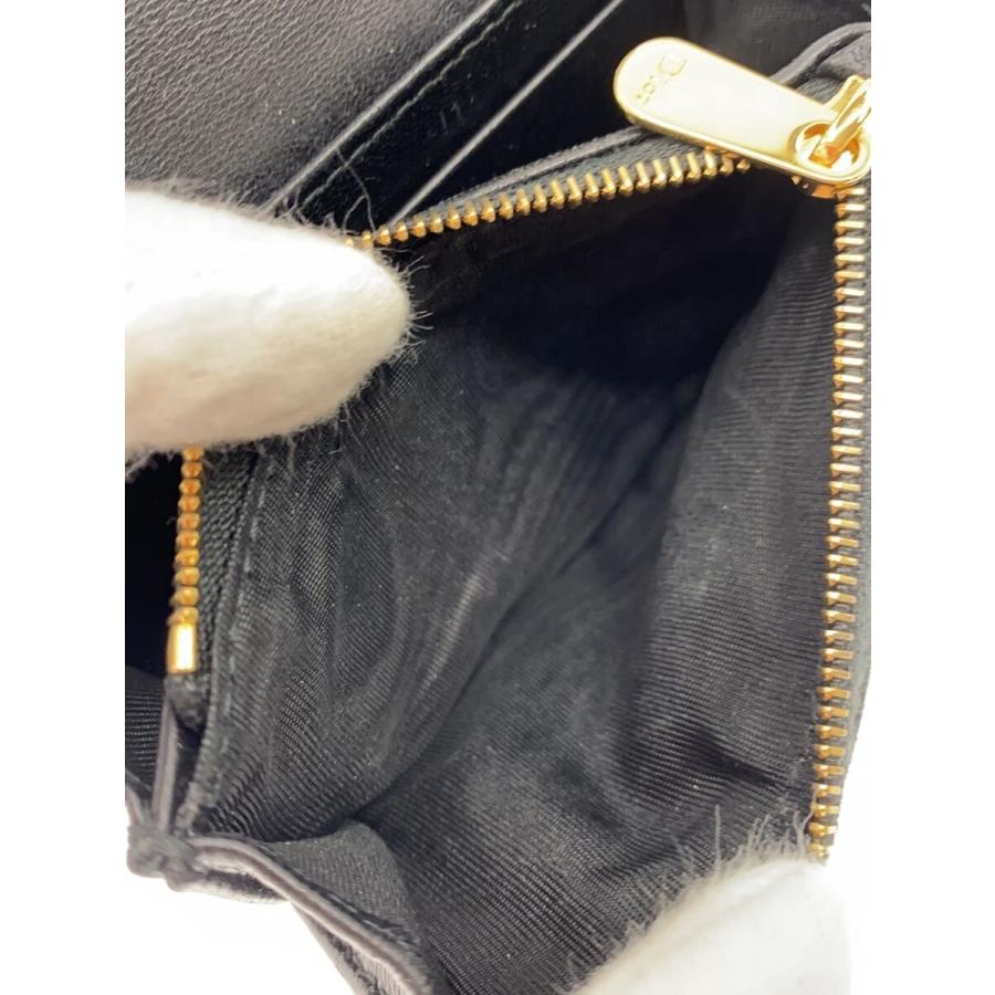 Christian Dior◇Jolie Glycine/コンパクトウォレット/2つ折り財布