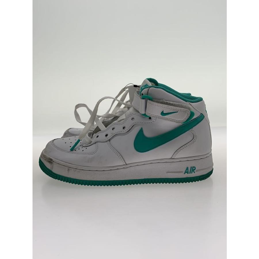 NIKE◇AIR FORCE 1 MID_エアフォース ミッド/25cm/WHT : セカンド