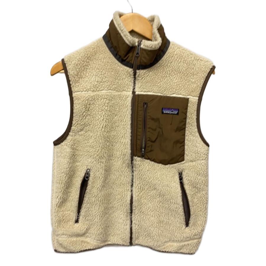 patagonia◇フリースベスト/S/ポリエステル/BEG/23046F9 : セカンド
