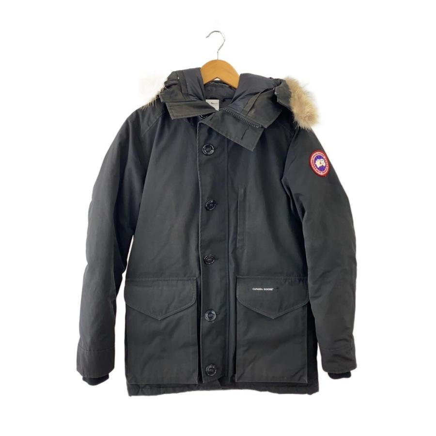 CANADA GOOSE◇ダウンジャケット/M/ポリエステル/BLK/無地/68F8490