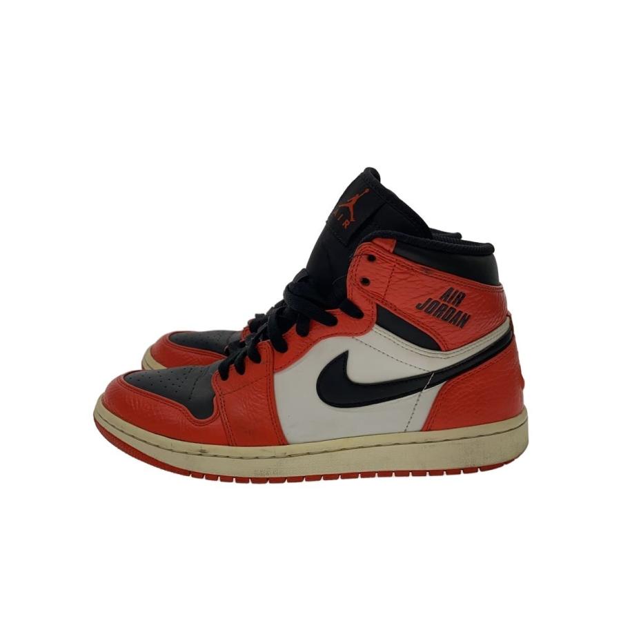 NIKE◇AIR JORDAN 1 RETRO HIGH/エアジョーダンレトロハイ/オレンジ