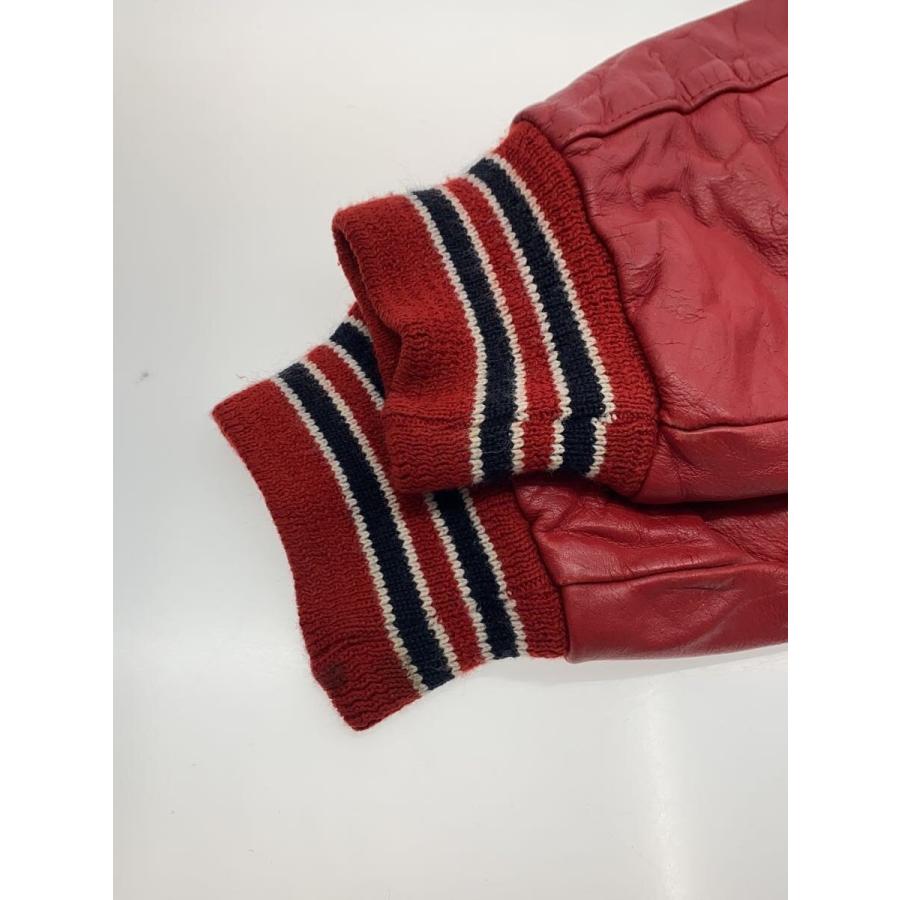 DeLONG◇スタジャン/--/ウール/RED// : セカンドストリートYahoo!店