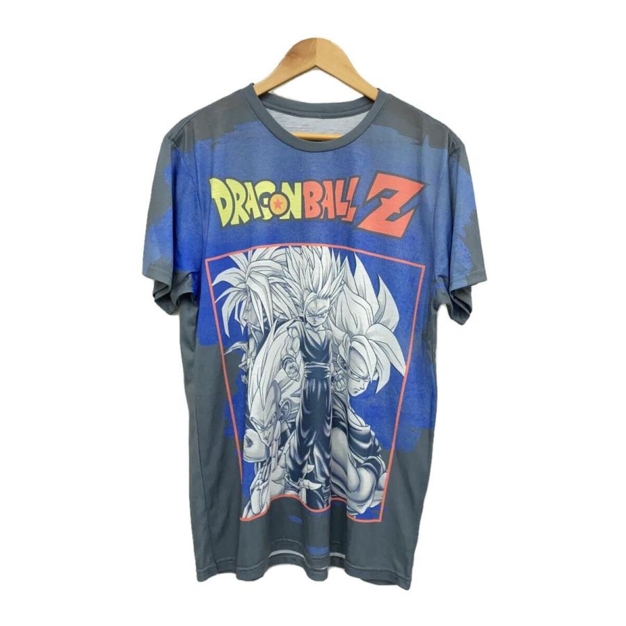 ドラゴンボールZ/Tシャツ/L/ポリエステル/BLU/プリント ドラゴンボールZ/Tシャツ/L/ポリエステル/BLU/プリント