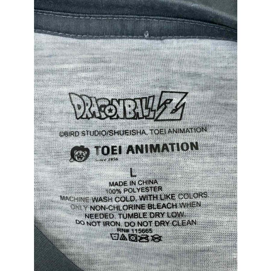 ドラゴンボールZ/Tシャツ/L/ポリエステル/BLU/プリント ドラゴンボールZ/Tシャツ/L/ポリエステル/BLU/プリント