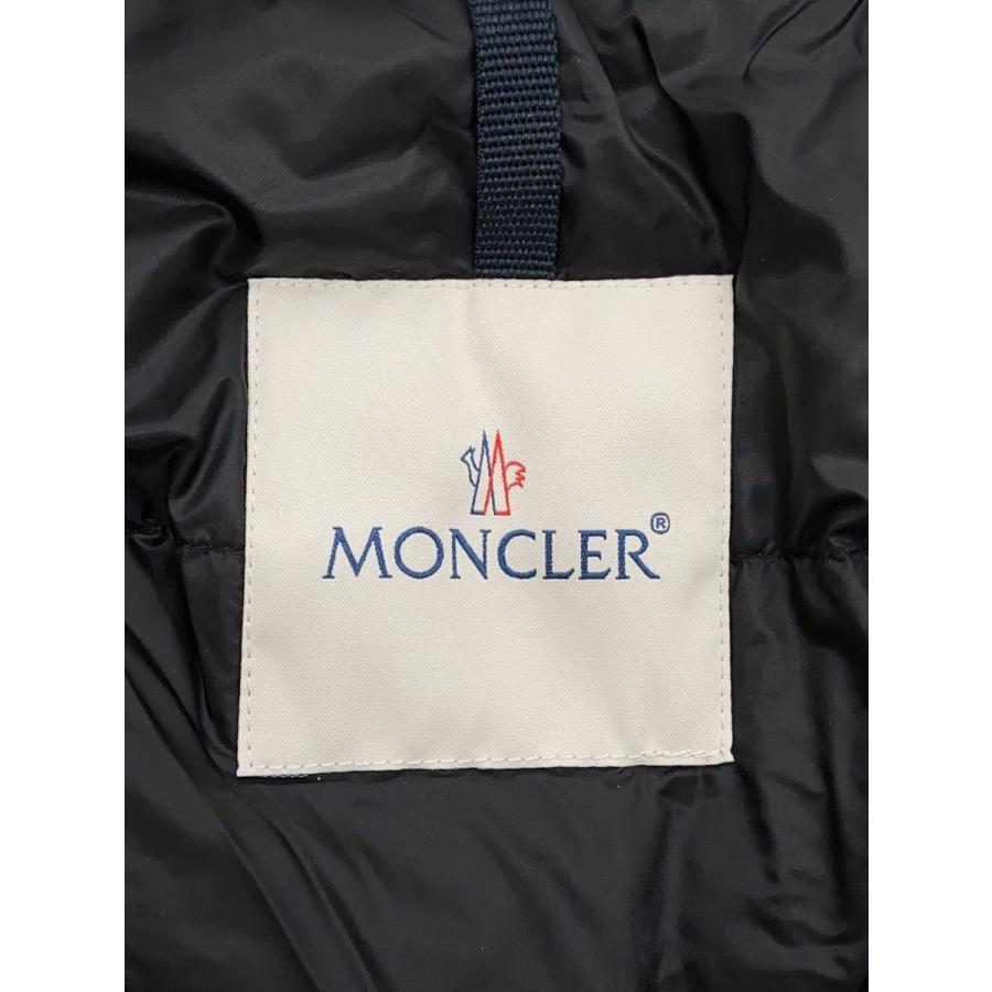 MONCLER◇ダウンジャケット/4/ナイロン/BLK/無地/NUELTIN GIUBBOTTO 