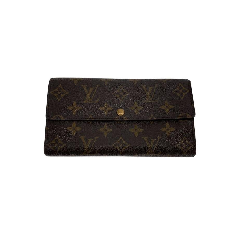 Louis Vuitton 長財布 ブラック レザー LOUIS VUITTON ブラックレザー 長財布