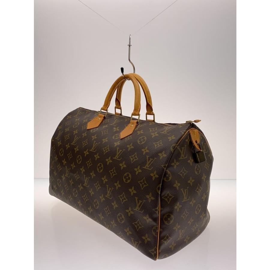 Louis Vuitton モノグラム スピーディ35 US37000 LOUIS VUITTON◇1)スピーディ35_モノグラム・キャンバス/PVC/BRW
