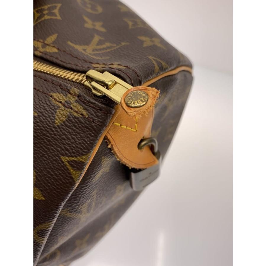 LOUIS VUITTON◇1)スピーディ35_モノグラム・キャンバス/PVC/BRW