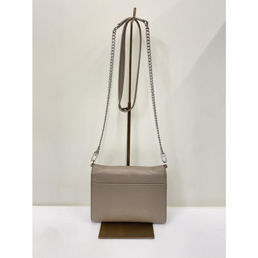 Tory Burch ウォレット ショルダーバッグ　グレージュ TORY BURCH◇ショルダーバッグ/ショルダーウォレット/GRY/無地