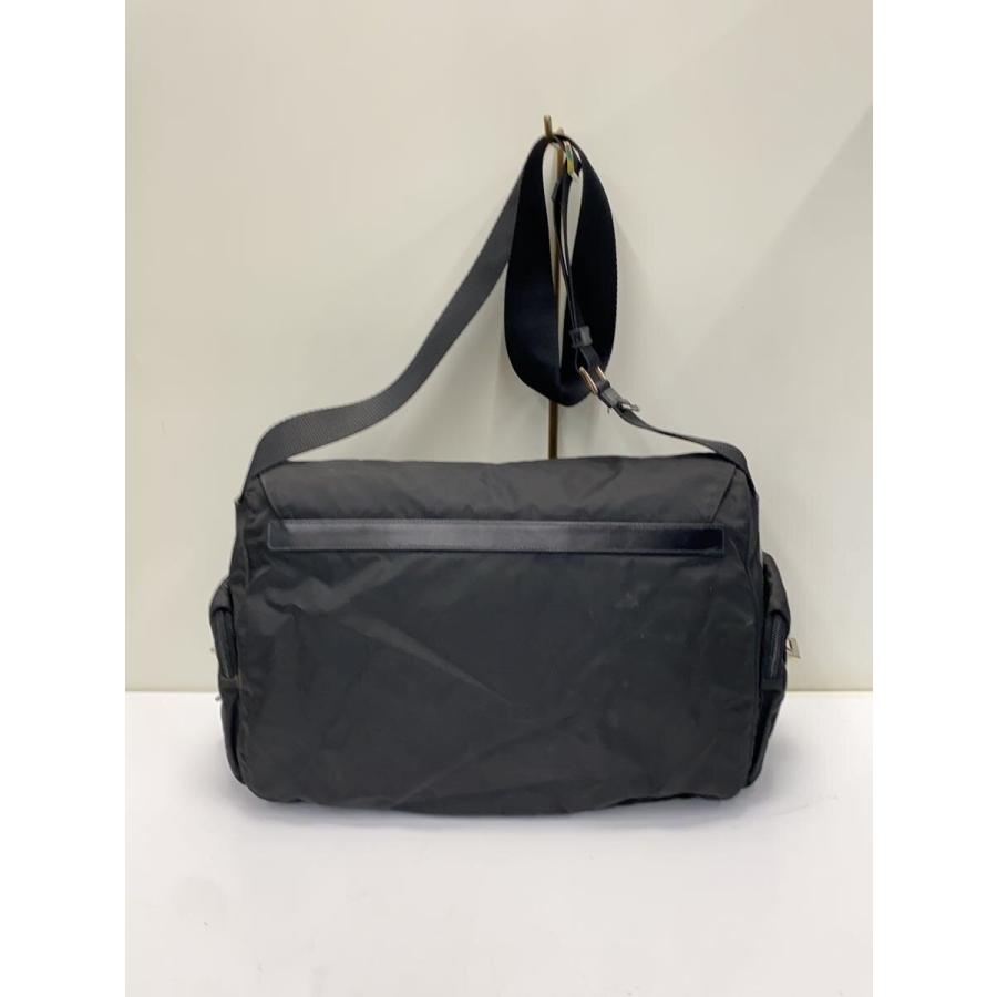 PRADA◆ショルダーバッグ/ナイロン/BLK/無地_2