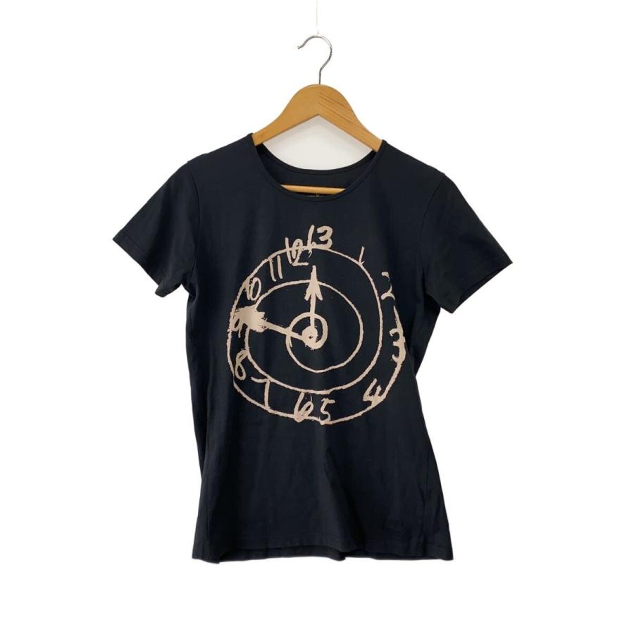Vivienne Westwood◇クロックプリントTシャツ/ANGLOMANIA/M/コットン