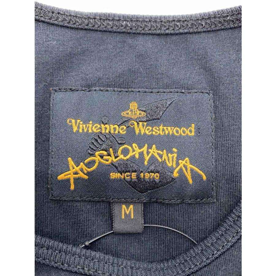 Vivienne Westwood◇クロックプリントTシャツ/ANGLOMANIA/M/コットン