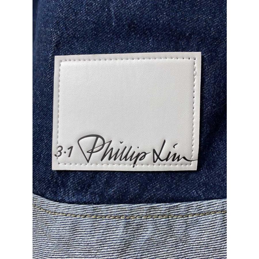 3.1 Phillip Lim◆タイトストラップデニムドレスノースリーブワンピース/S/デニム/IDG/無地/P251-60877LID_6