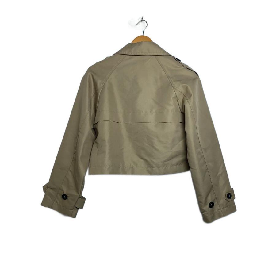 ZARA◇ショートトレンチ/ジャケット/XS/ポリエステル/CML/80089348-4