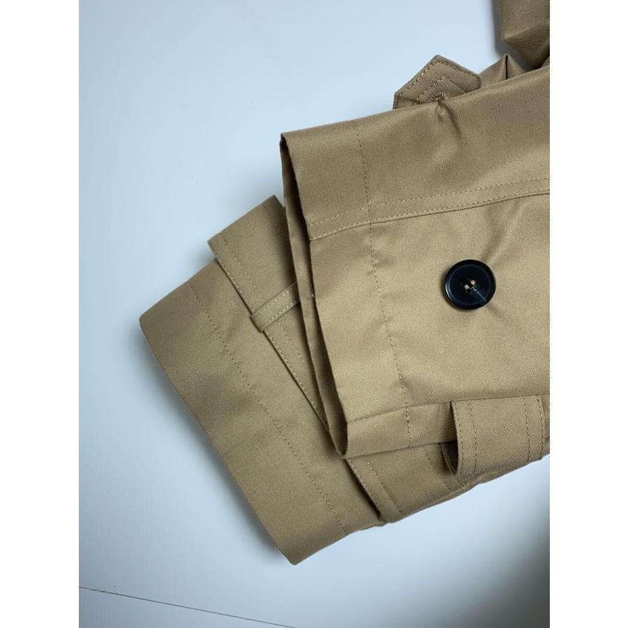ZARA◇ショートトレンチ/ジャケット/XS/ポリエステル/CML/80089348-4