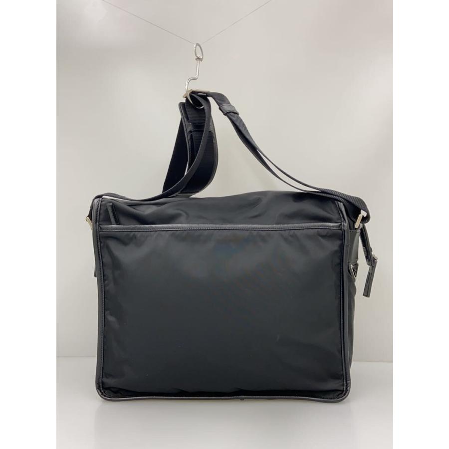 PRADA◇メッセンジャーバッグ/ナイロン/BLK// : セカンドストリート