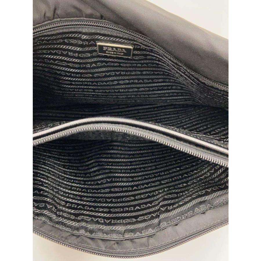 PRADA◇メッセンジャーバッグ/ナイロン/BLK// : セカンドストリート
