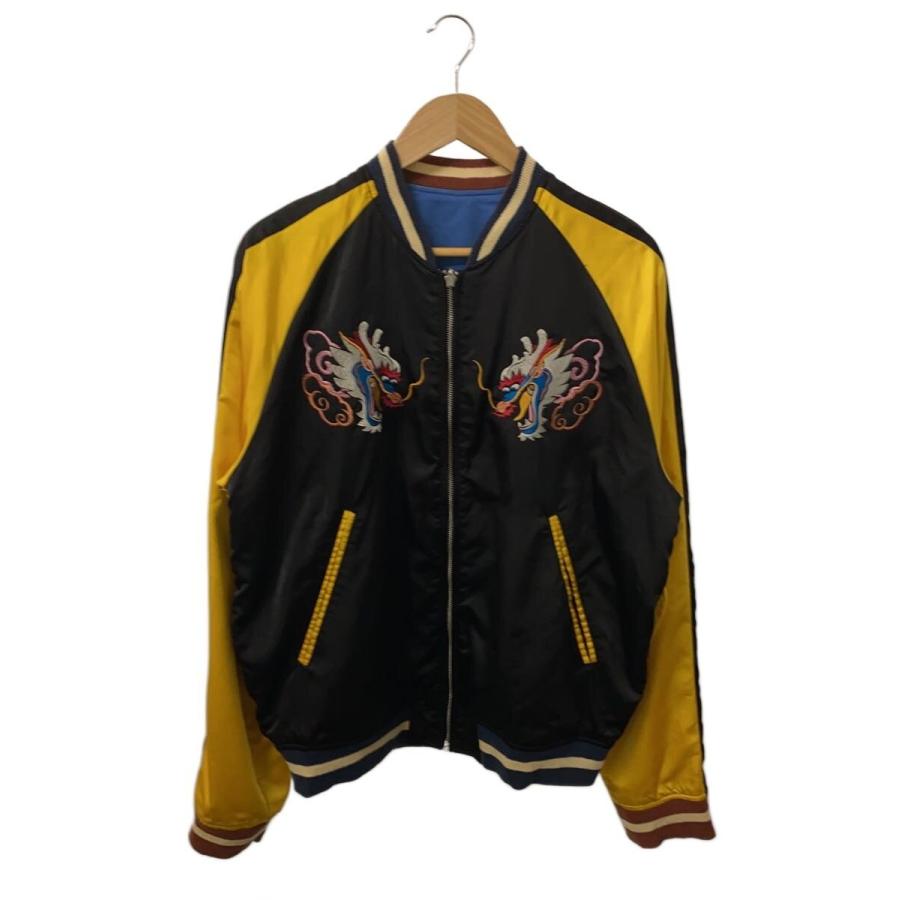 DIESEL◇スカジャン/L/ポリエステル/YLW : セカンドストリートYahoo!店