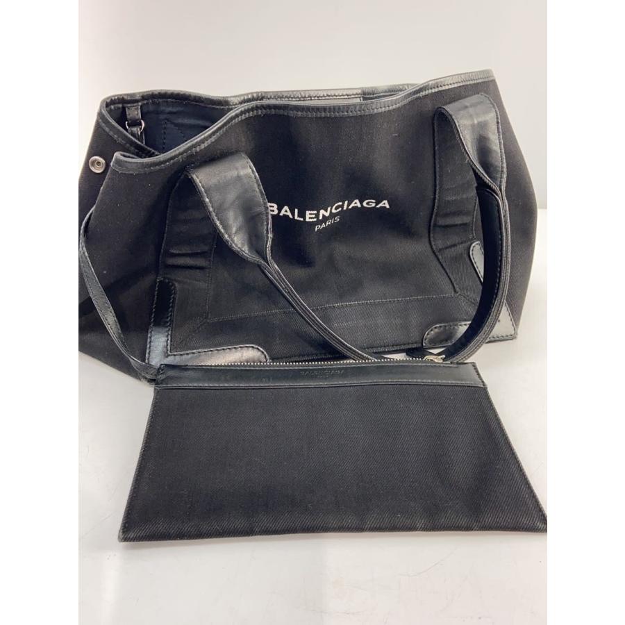 BALENCIAGA◇トートバッグ/キャンバス/BLK/339933・1090・A・002123