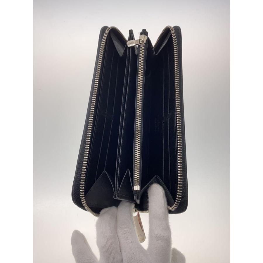 LOUIS VUITTON / ジッピー・ウォレット_エピ_BLK/レザー/BLK/メンズ LOUIS VUITTON◇ジッピー・ウォレット_エピ_BLK/レザー/BLK/レディース