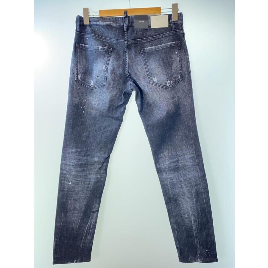 DSQUARED2◇ストレートパンツ/46/コットン/BLK/S74LB1222 S30357 