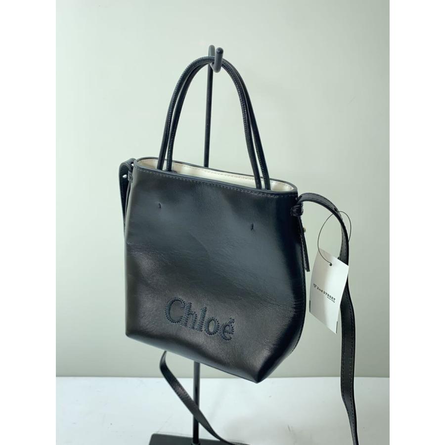 Chloé エテル　ブラックレザー ショルダーバッグ Chloe◇ショルダーバッグ/レザー/BLK : セカンドストリートYahoo