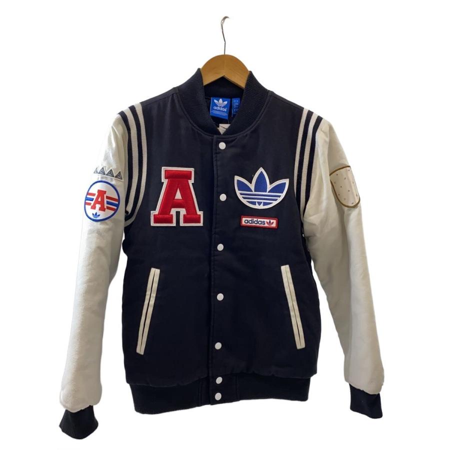 adidas◇スタジャン/M/ポリエステル/BLK/M33846 : セカンドストリート