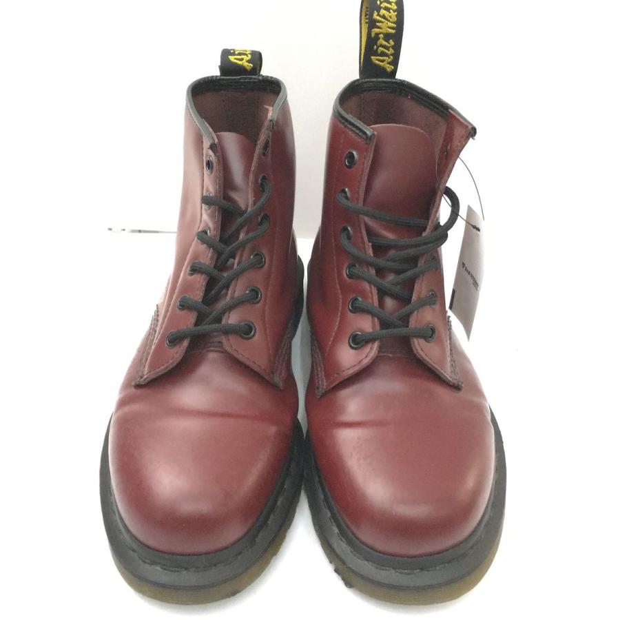 Dr.Martens◇レースアップブーツ/UK8/BRD/レザー/101 6EYE BOOT