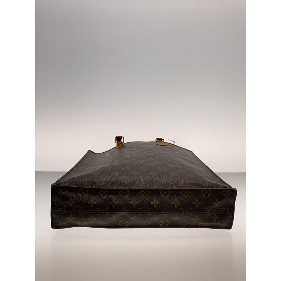 LOUIS VUITTON◇1)サック・プラ_モノグラム・キャンバス_BRW/PVC/BRW