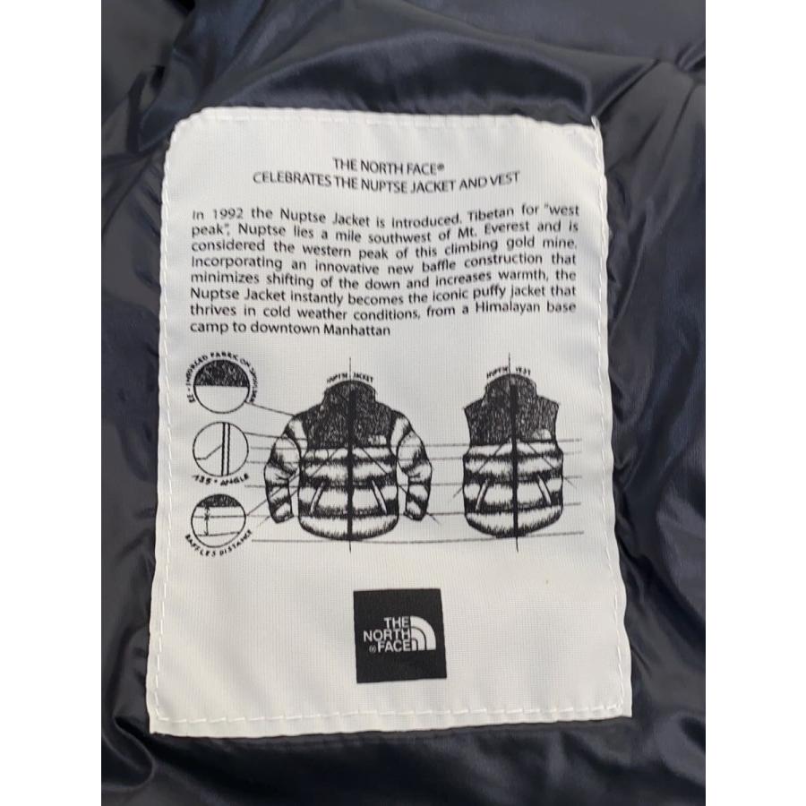 THE NORTH FACE◇ダウンジャケット/M/ナイロン/YLW/総柄/721221/ヌプシ