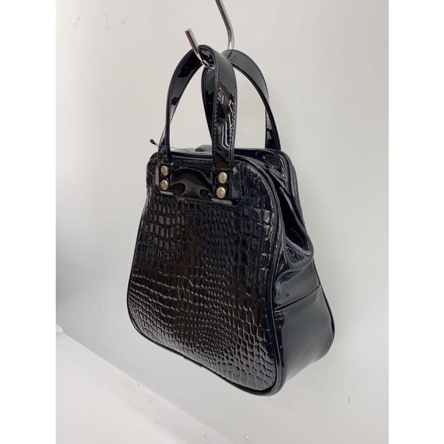 COMME des GARCONS GARCONS◇ハンドバッグ/PVC/BLK// : セカンド
