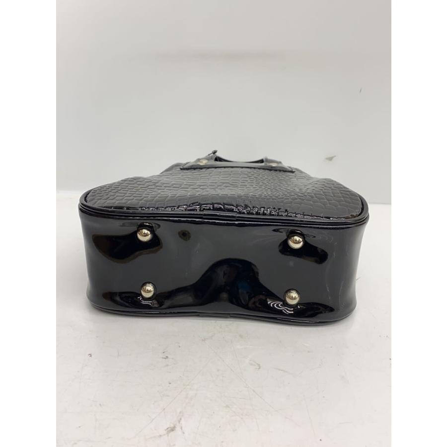 COMME des GARCONS GARCONS◇ハンドバッグ/PVC/BLK// : セカンド