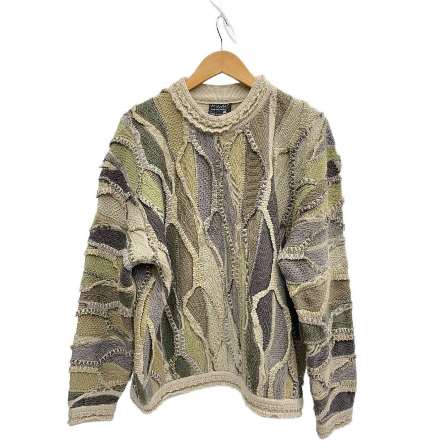 COOGI / ニット・セーター(厚手)/L/ウール/マルチカラー COOGI◇ニット・セーター(厚手)/L/ウール/マルチカラー : セカンド