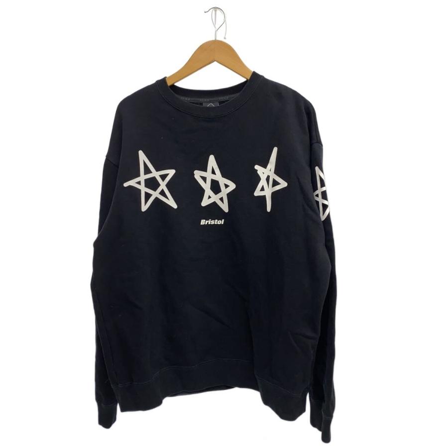 本日限定価格　fcrb スウェット F.C.R.B.(F.C.Real Bristol)◇スウェット/XL/コットン/BLK/無地/FCRB