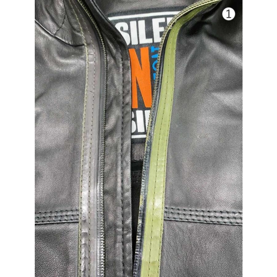 DIESEL◇レザージャケット・ブルゾン/--/羊革/BLK DIESEL◇レザージャケット・ブルゾン/--/羊革/BLK