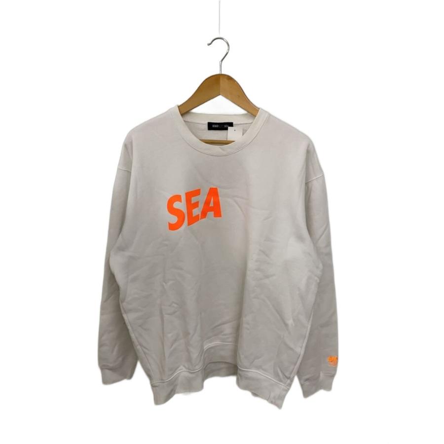 スウェット/L/コットン/WHT