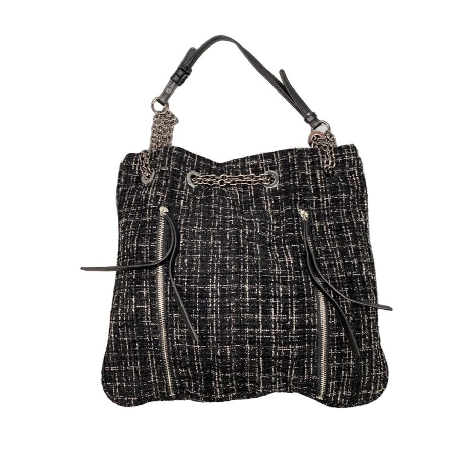 ZARA◇ショルダーバッグ/--/BLK/6864/410/800 : セカンドストリート