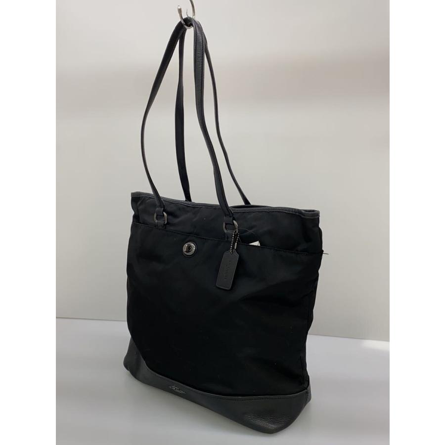 COACH◇トートバッグ/--/BLK/無地/F57903// : セカンドストリートYahoo 