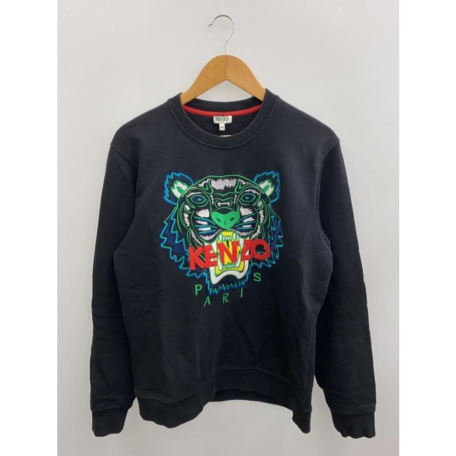 KENZO / スウェット/M/コットン/ブラック/無地/F955SW0014X7 KENZO◇スウェット/M/コットン/BLK/F955SW0014XA : セカンドストリート