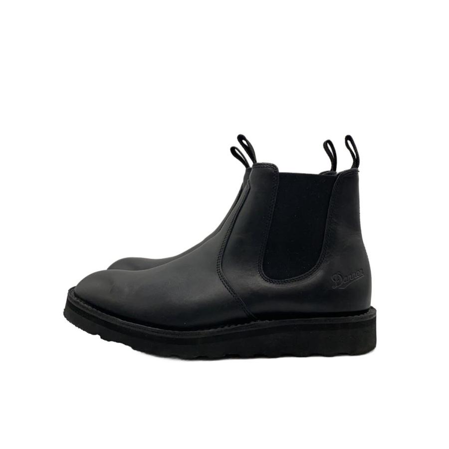 Danner ブラックレザー ローカットブーツ 27cm Danner◇サイドゴアブーツ/27cm/BLK : セカンドストリートYahoo!店