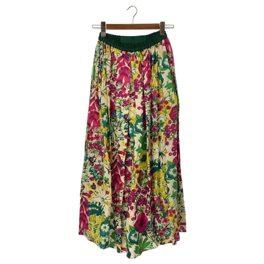 DRAWER◇ロングスカート/--/リネン/花柄/6524-299-1309  