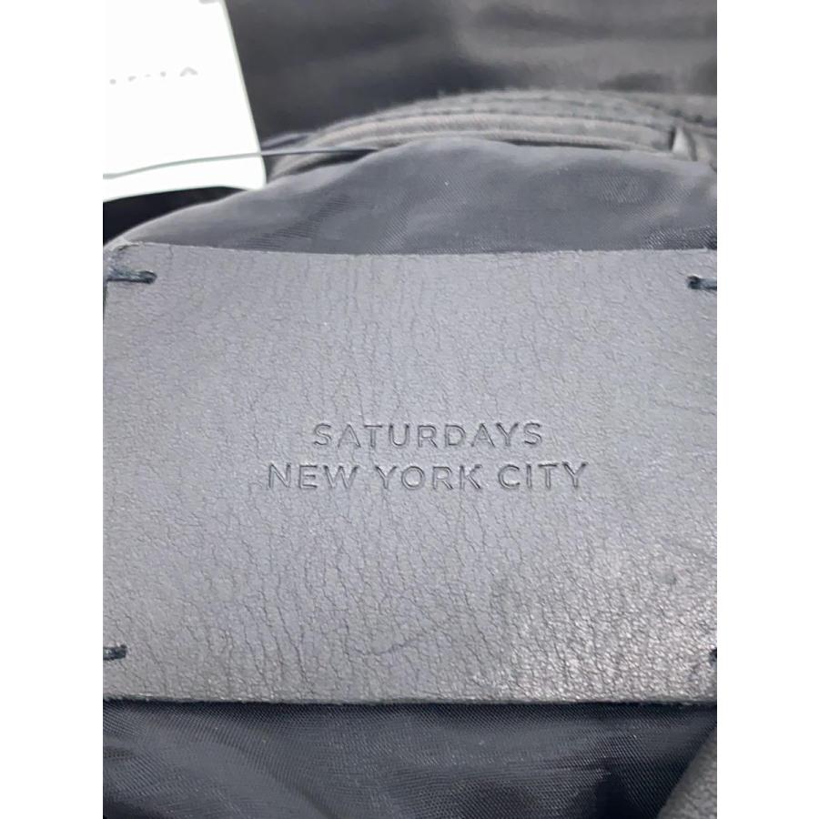 Saturdays NYC(SATURDAYS SURF NYC)◆レザージャケット・ブルゾン/S/羊革/BLK/無地｜ssol-shopping｜03