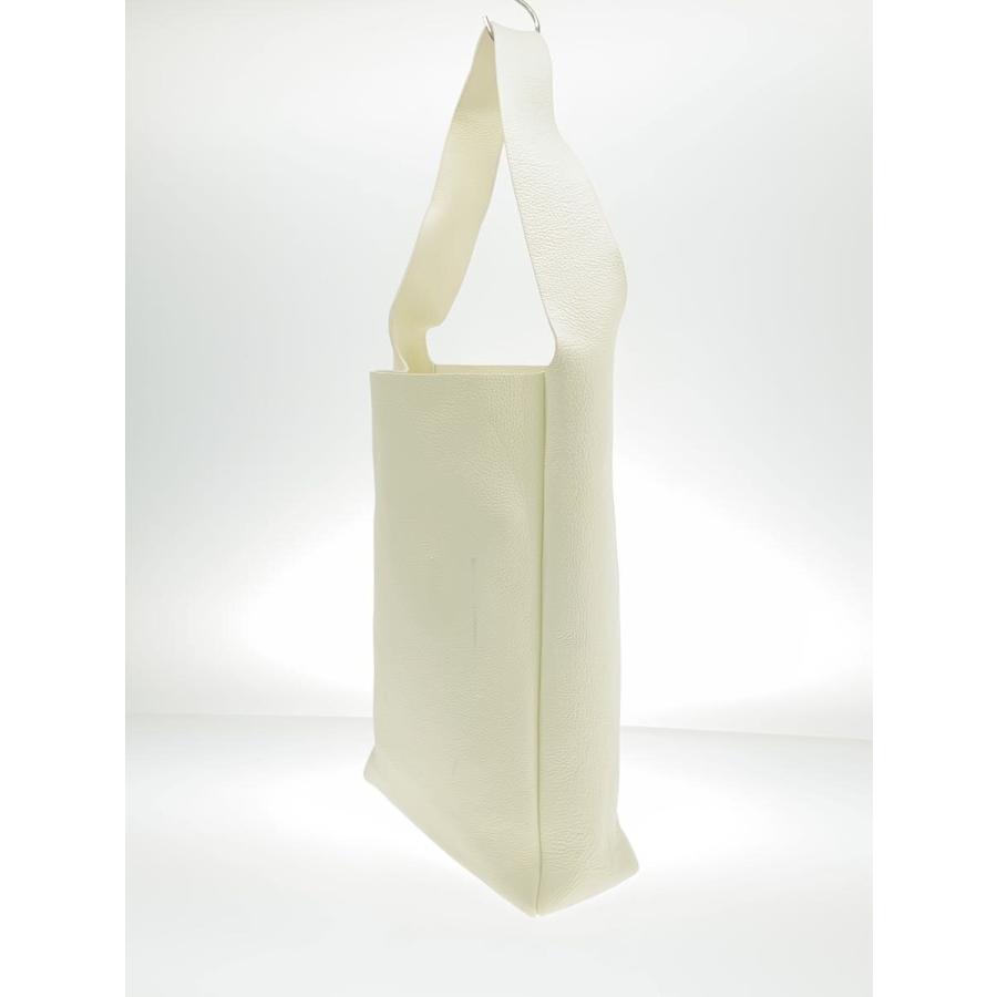 新品未使用　値下げ　Aeta ショルダーバッグM Aeta◇SHOULDER M/ショルダーバッグ/レザー/WHT : セカンド