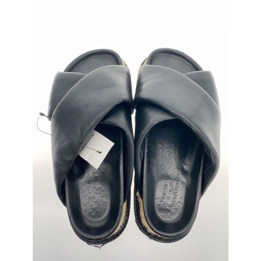 MAISON SPECIAL サンダル MAISON SPECIAL◇×Special Shoes Factory/サンダル/24.5cm/BLK